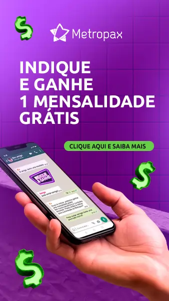 Indique e Ganhe 1 mensalidade grátis