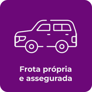 Frota própria e assegurada