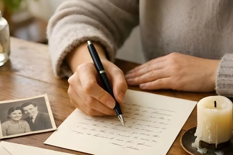 Cartas de despedida: por que escrever pode transformar o luto